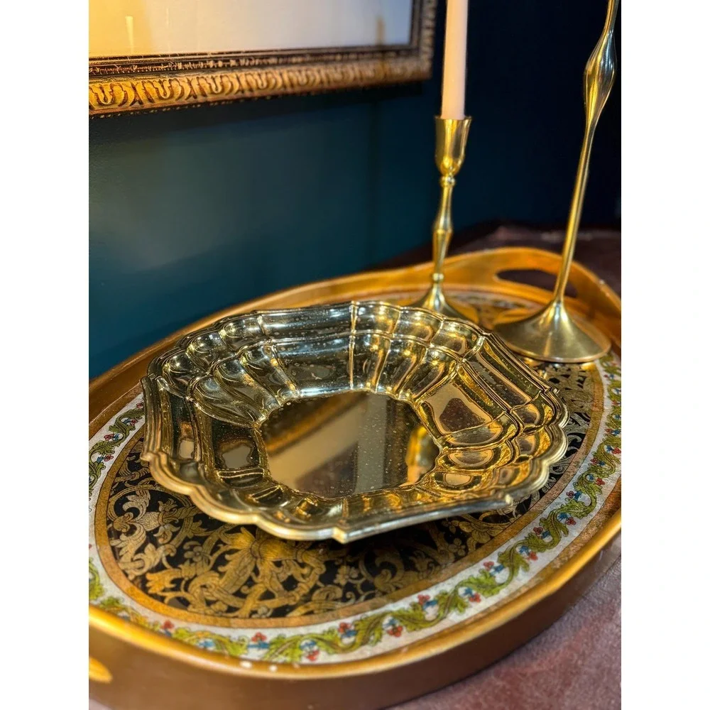 Brasscrafters vintage scalloped